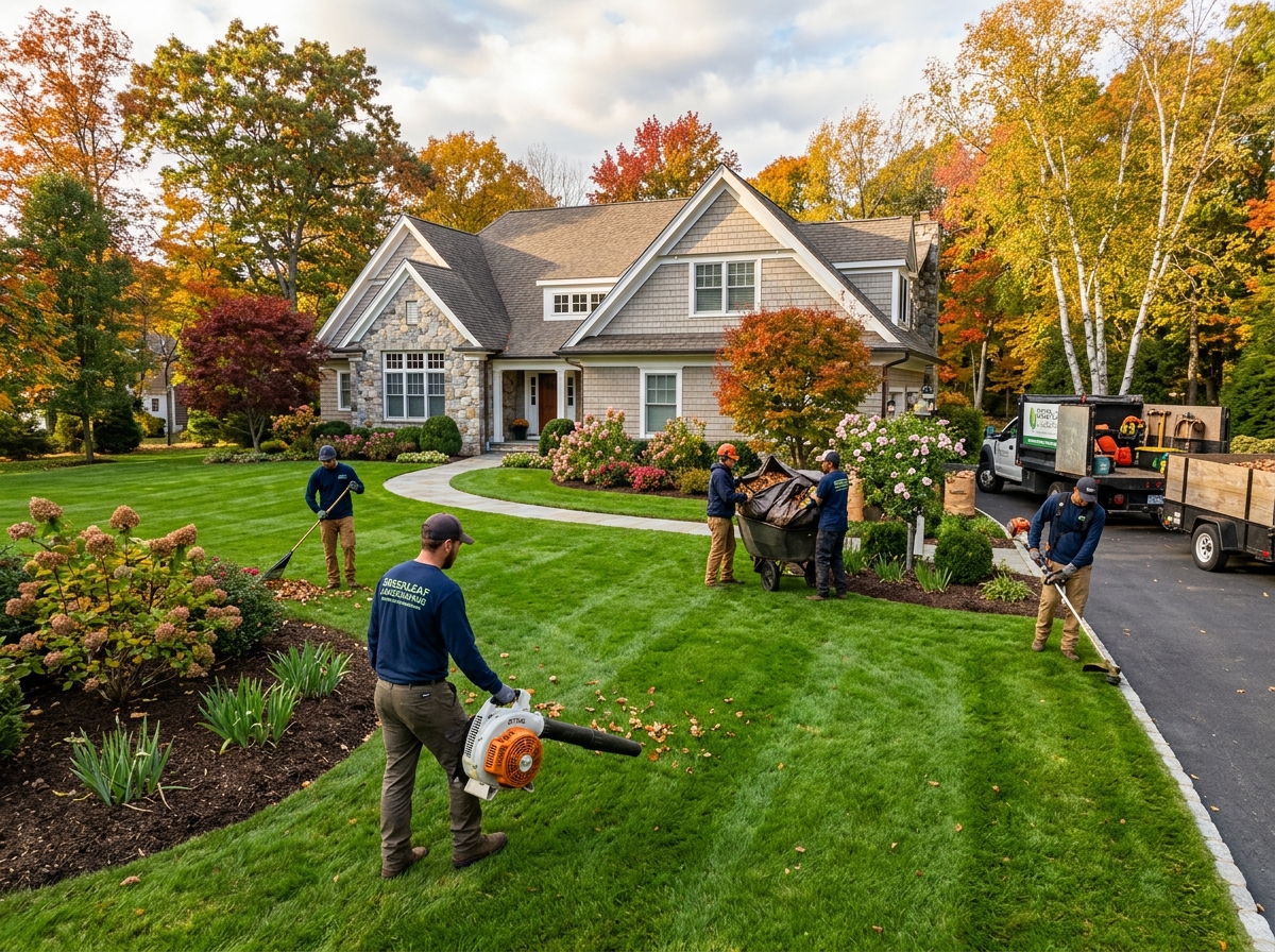Fall Leaf Removal and Spring Cleanup Services in Crown Point and Winfield Indiana